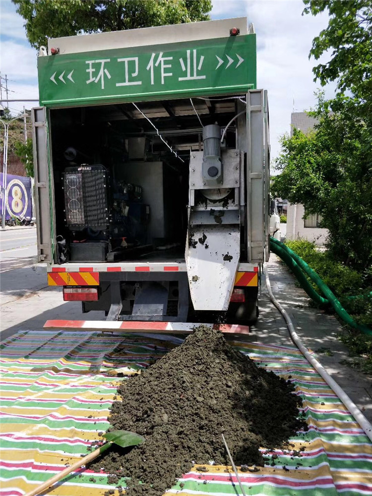 叶城淤泥干湿分离