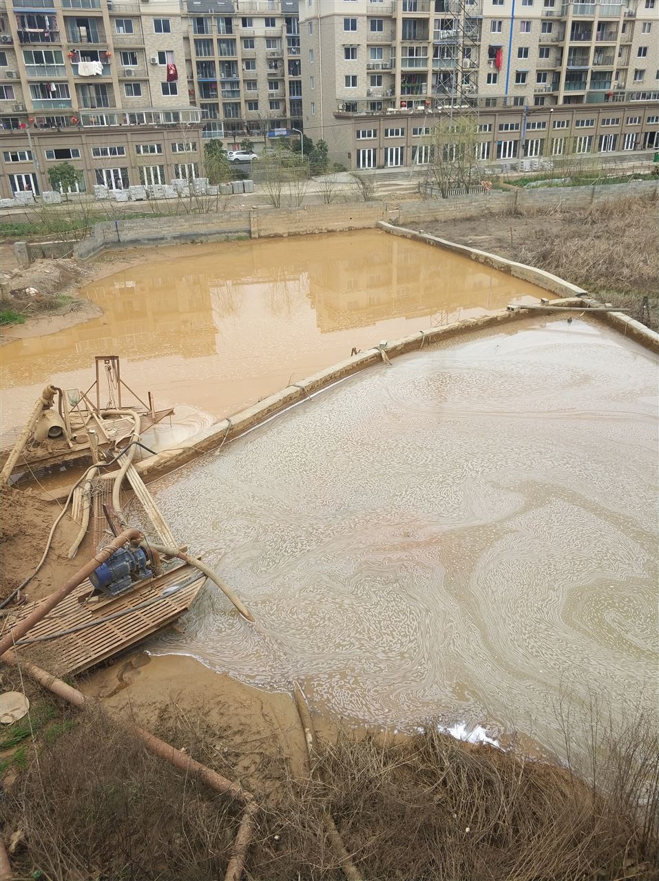 叶城沉淀池淤泥清理-厂区废水池淤泥清淤