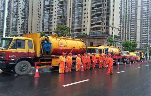 叶城市政管道清淤